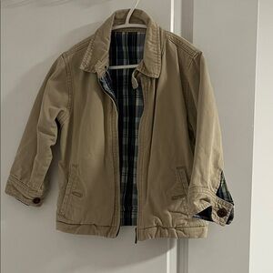 Baby gap toddler reversible Tan Jacket